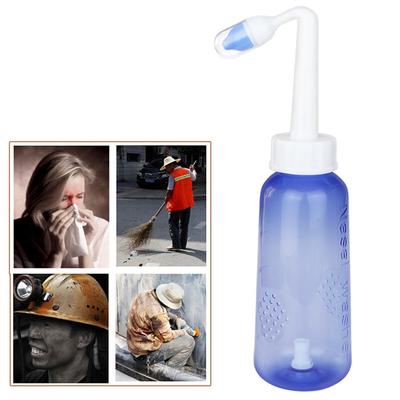 300ml Výplach nosu Neti Pot Láhev na čištění nosu Irigátor Solný roztok Alergická irigace