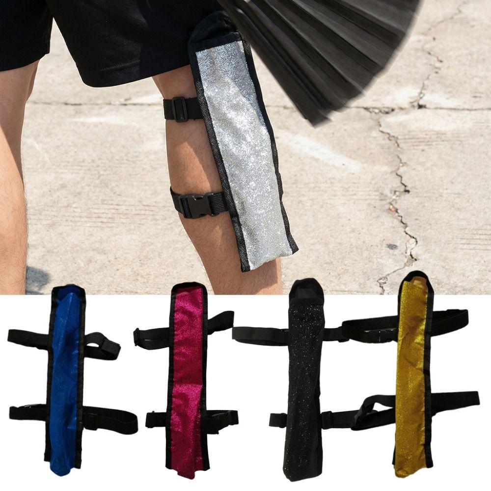with Waist Belt Fan Holder Adjustable Strap Dancing Fan Pouch Kung Fu Fan Bag Tai Chi Practice