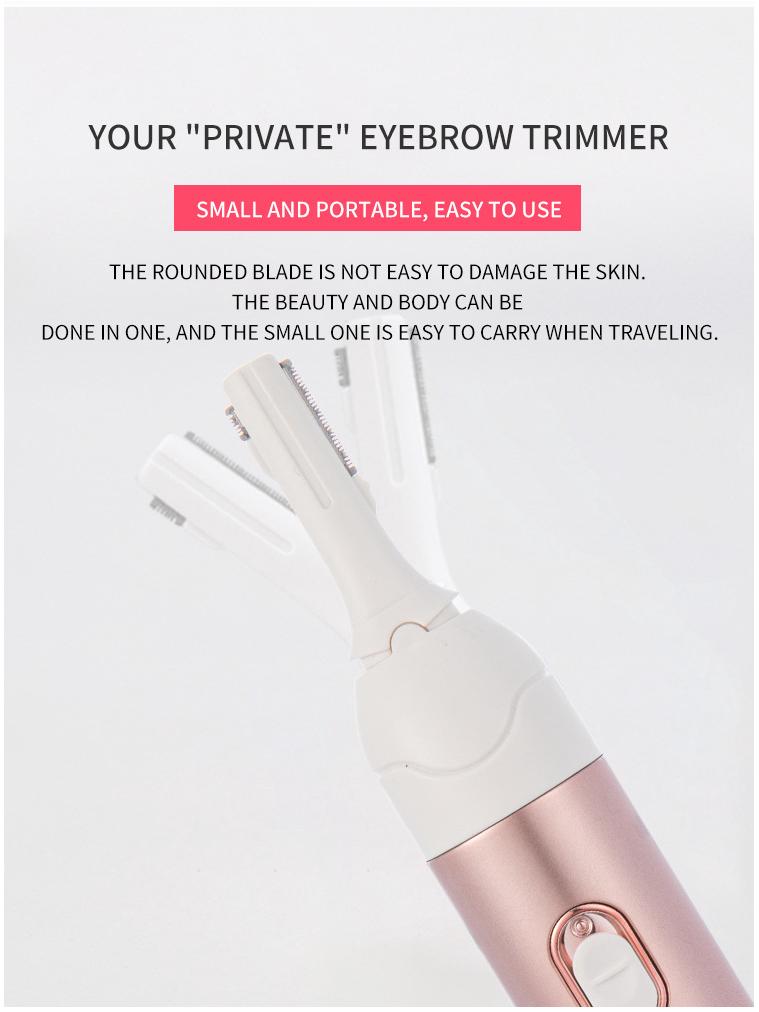 Dispozitiv de îndepărtare a părului multifuncțional, nedureros, reîncărcabil prin USB, pentru tot corpul