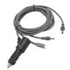 3 In 1 Satellite DC Power Cable Cigar Lighter 18 AWG Satellite Dish DC Car Charger Power Supply