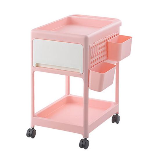 Rolling Utility Cart with Shelf Rolling Organizer Drawers And Nursery Storage Cart Storage Trolley
