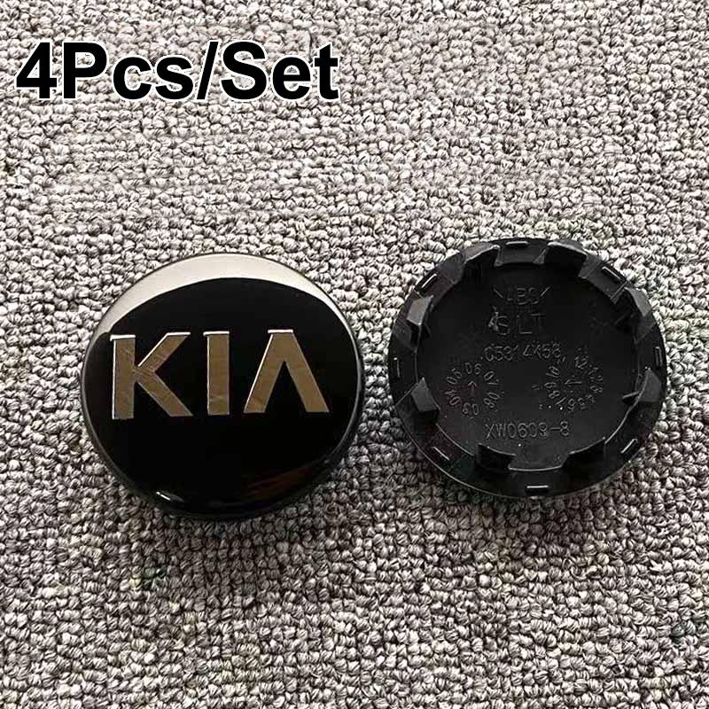 

4Pcs 58mm Car Wheel Center Hub Caps Logo Cover Accessories For KIA K5 K9 Sorento Ceed Sportage Carnival Stinger Forte Niro Caden