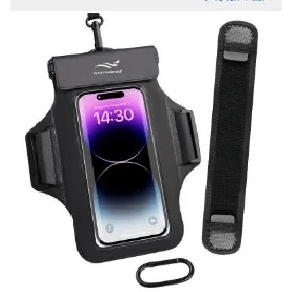 HAISSKY Armband Handy Wasserdichte Tasche Für iPhone 17 16 15 14 13 12 Pro Max 15 Plus Schwimmen Surfen Tauchen Arm Handy Tasche