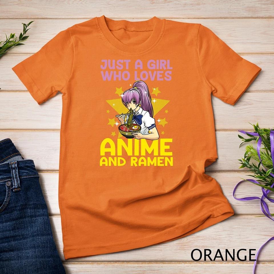 Anime Art For Women Teen Girl Anime Merch Ramen Anime Lover Unisex T-shirt 5 S