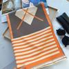 Thickened scarf women's winter warm long versatile imitation cashmere jacquard shawl scarf women
