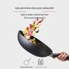 Ballarini 28cm Chinese Wok with Silicone Spatula
