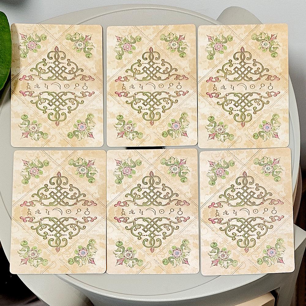 Old Style Oracle Deck 52 Pcs Cards Inspired By Antiquarian Book Engravings 10.5*7.5cm On 350GSM Double-embossed Cardstock