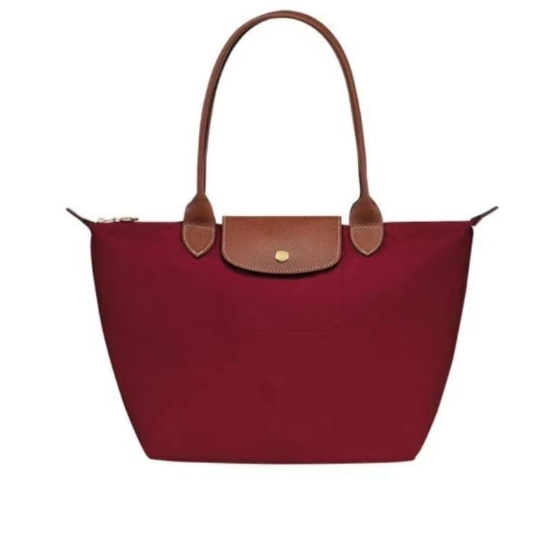 Longxiang bag Zhou nylon large, medium and small tote bag handbag shoulder bag folding bag underarm women's bag
