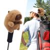 Golf Driver Headcover Animals Plush Driver Headcover For Men Women Cartoon Plush Animal Protective Putter Gear For Women Men