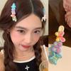 Cute Sweet Butterfly Hair Clip Cartoon Hair Side Clip New Duckbill Clip  Women Girl Hair Accessory