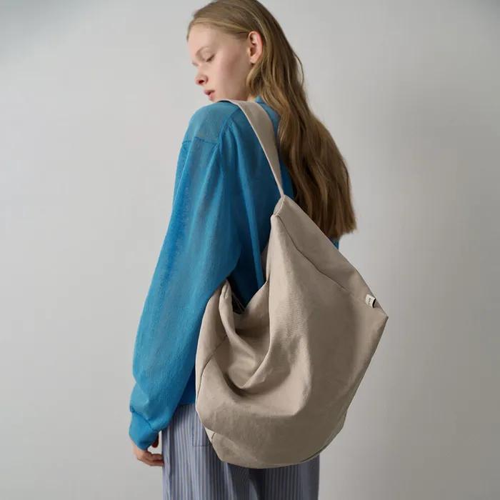 Cool Cotton Harper Bag_olive beige