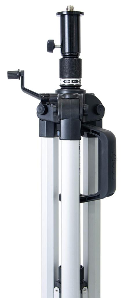 Shinwa Sokutei Tripod for Laser Elevator D 76829 Levels, Handle-Operated 3m, Lightweight, High-Altitude Type,