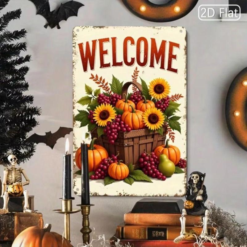 Vintage Metal Tin Sign 20x30cm Retro Wall Art Decor