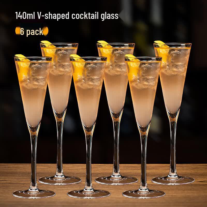 Large Capacity Thickened Glass Cocktail & Beverage Cup