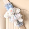 Rabbit Car Seat Strap Pads Shoulder and Neck Protection Comfortable Seatbelt Shoulder Pad Universal Soft Safety Belt Cover