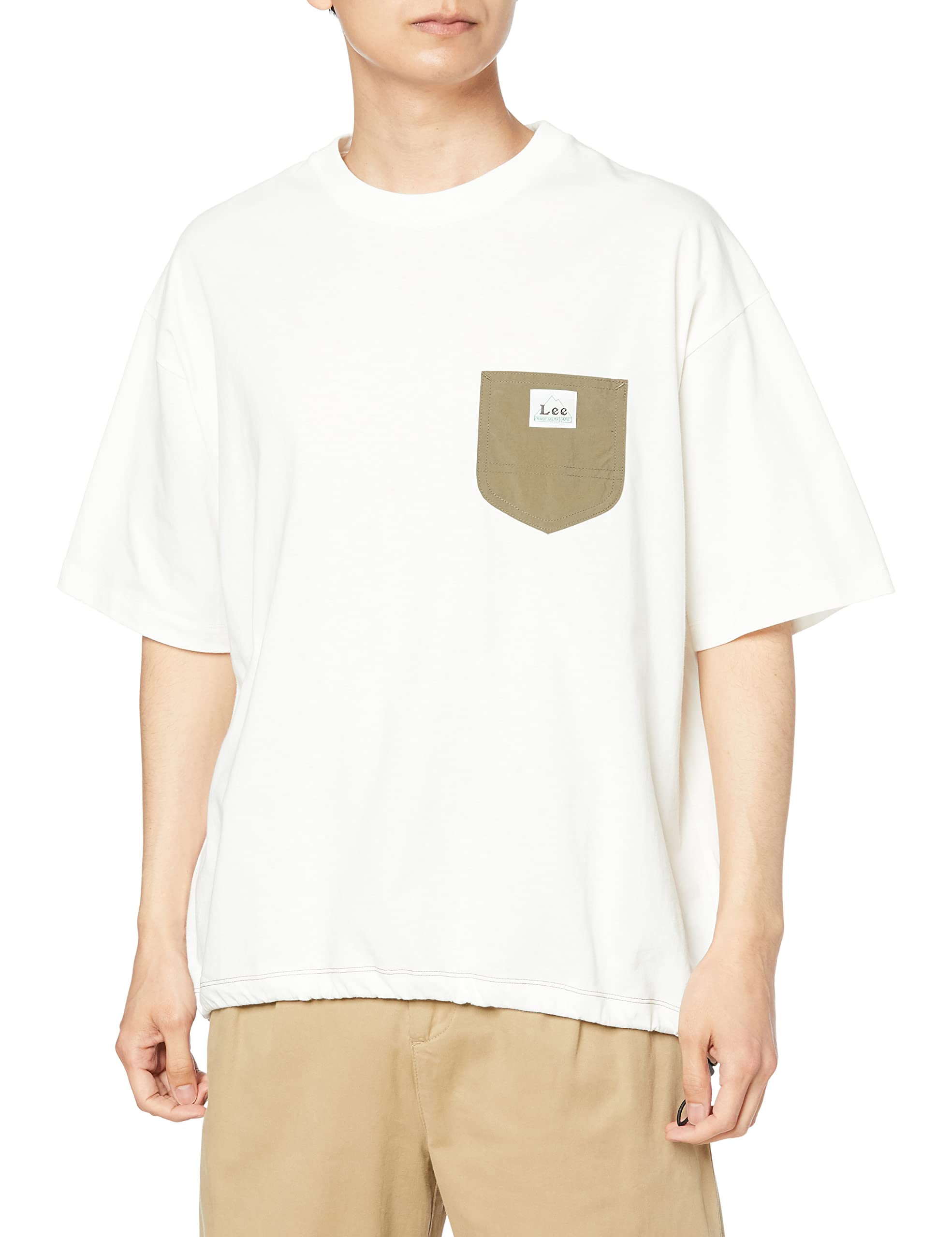 

Официальная футболка Lee OUTDOORS с коротким рукавом, размер шпинделя, мужская, белая, S, LT3082-118 белый