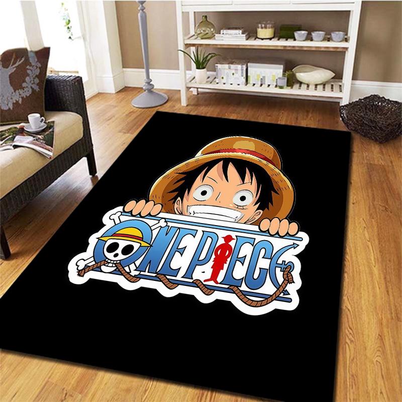One Piece Monkey D Luffy Carpet Rug For Living Room Bedroom Home Sofa Decoration,kids Play Nonslip Floor Mat