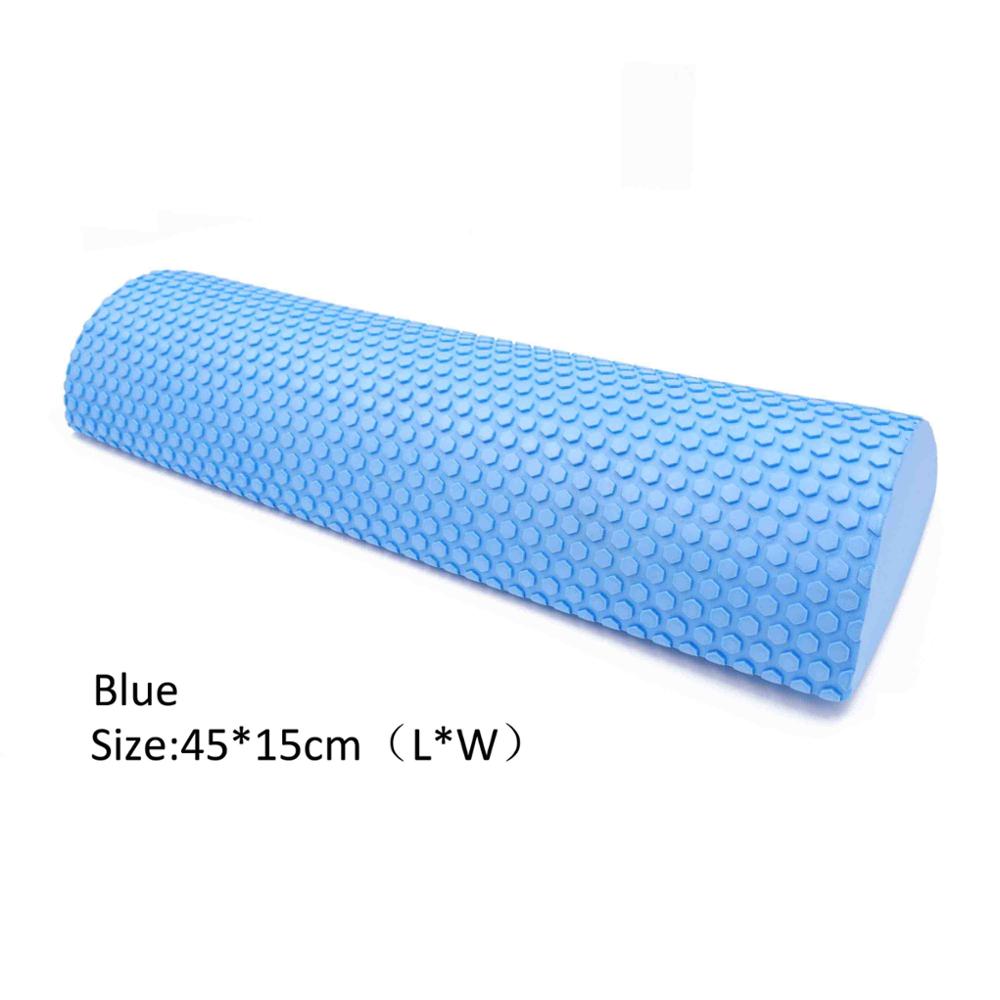 30-45 cm půlkulatý masážní pěnový válec EVA Jóga Pilates Fitness vybavení Balanční podložky Jógové bloky s masážním plovoucím bodem