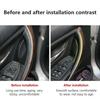 Car Inner Door Panel Grab Handle Covers Armrest Protective Trims For BMW 3 4 Series F30 F35 320i 320Li 328i 328Li 335i 2012-2018