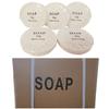 Premium Disposable Soap (Round) / Round Mini Soap, 1000 pcs, 15g
