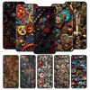 Mechanical Gear Pattern Phone Case Cover for Google Pixel 10 9 8 7 6 9A 8A 7A 6A Pro Shockproof Soft TPU 10 Pro XL Shell Fundas