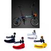 Folding Bikes Seat Tube Clamps Seatpost Clips for Bromptom S, Foldable Bikes Accessories, Dia. 9mm