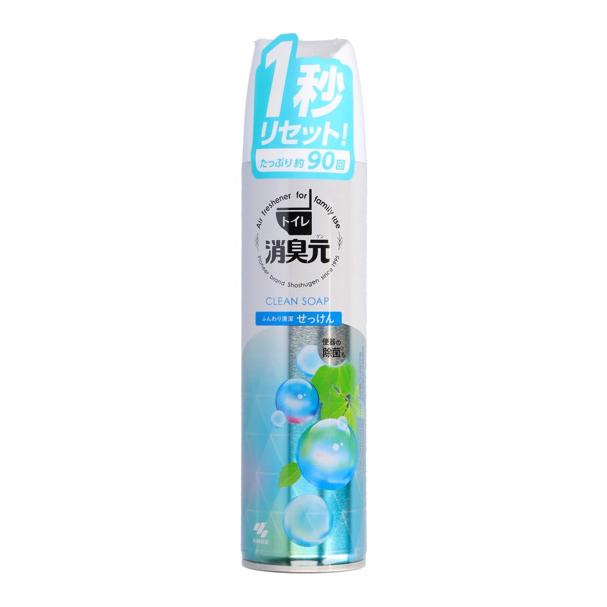 Kobayashi Pharmaceutical Deodorizing Gentle and Clean Soap 280ml x 4 bottles Spray, Flavor,