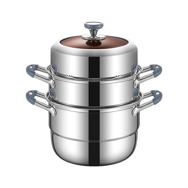 Odin AS-510 3-Tier Five-Layer Steel Steamer Pot
