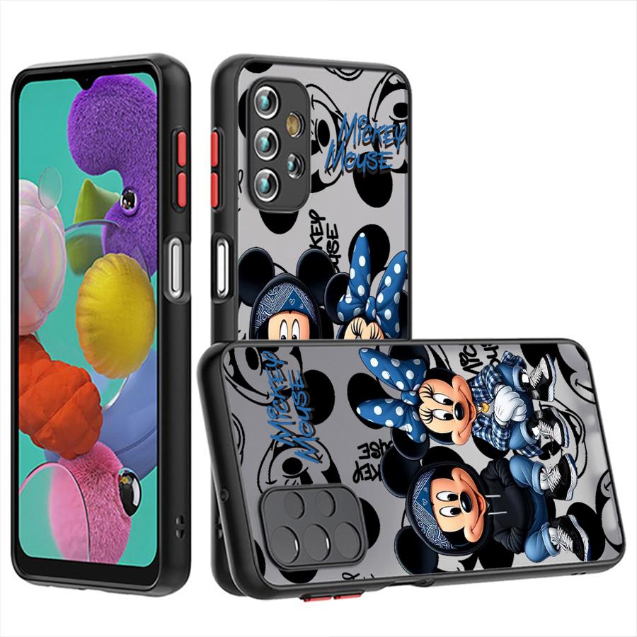 Disney Mickey Mouse Phone Case for Samsung A12 A13 A14 A15 A22 A23 A32 A52 A72 4G 5G A25 A33 A34 A35 A53 A54 A55 A73 5G A24 4G