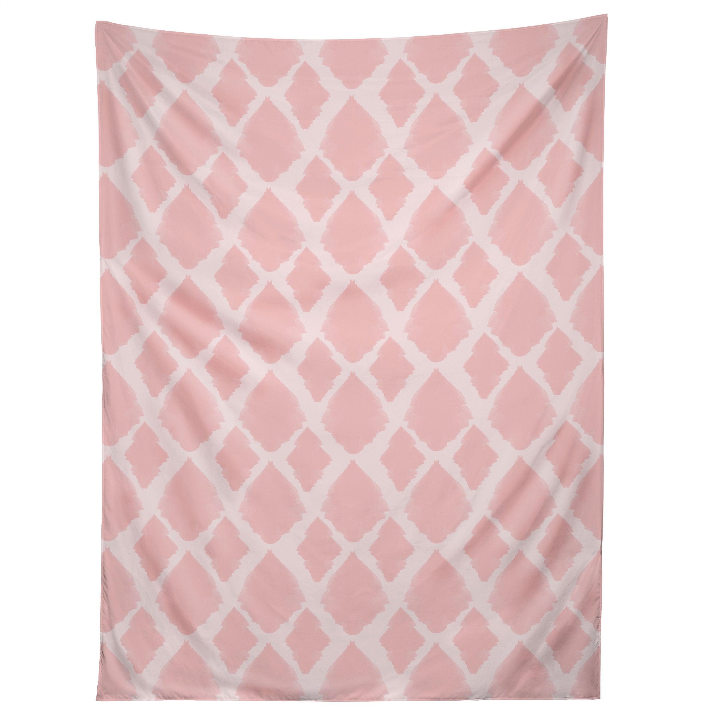 BLUSHED IKAT tapestry 75x100