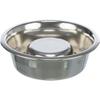Dog Bowl - Trixie - Slow Feeding - Stainless Steel - Non-slip - Round