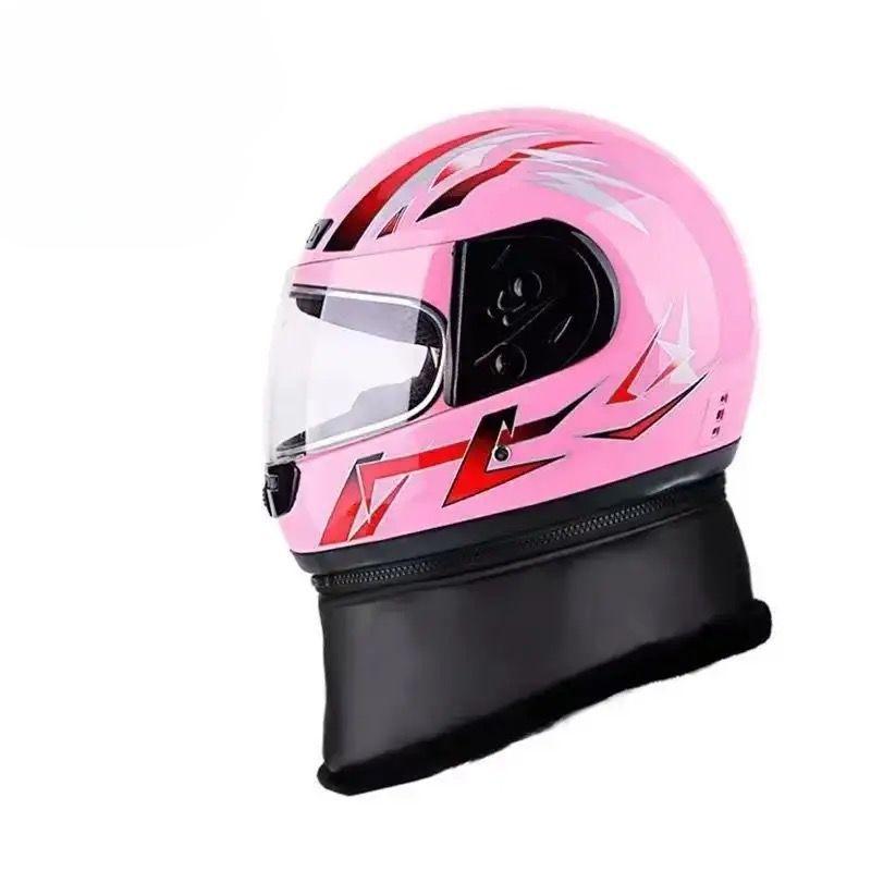 Car Winter Helmet for Men and Women In Autumn and Winter Cold Protection and Warmth Plus Cotton Safety Helmet for Removable Four-season Helmet