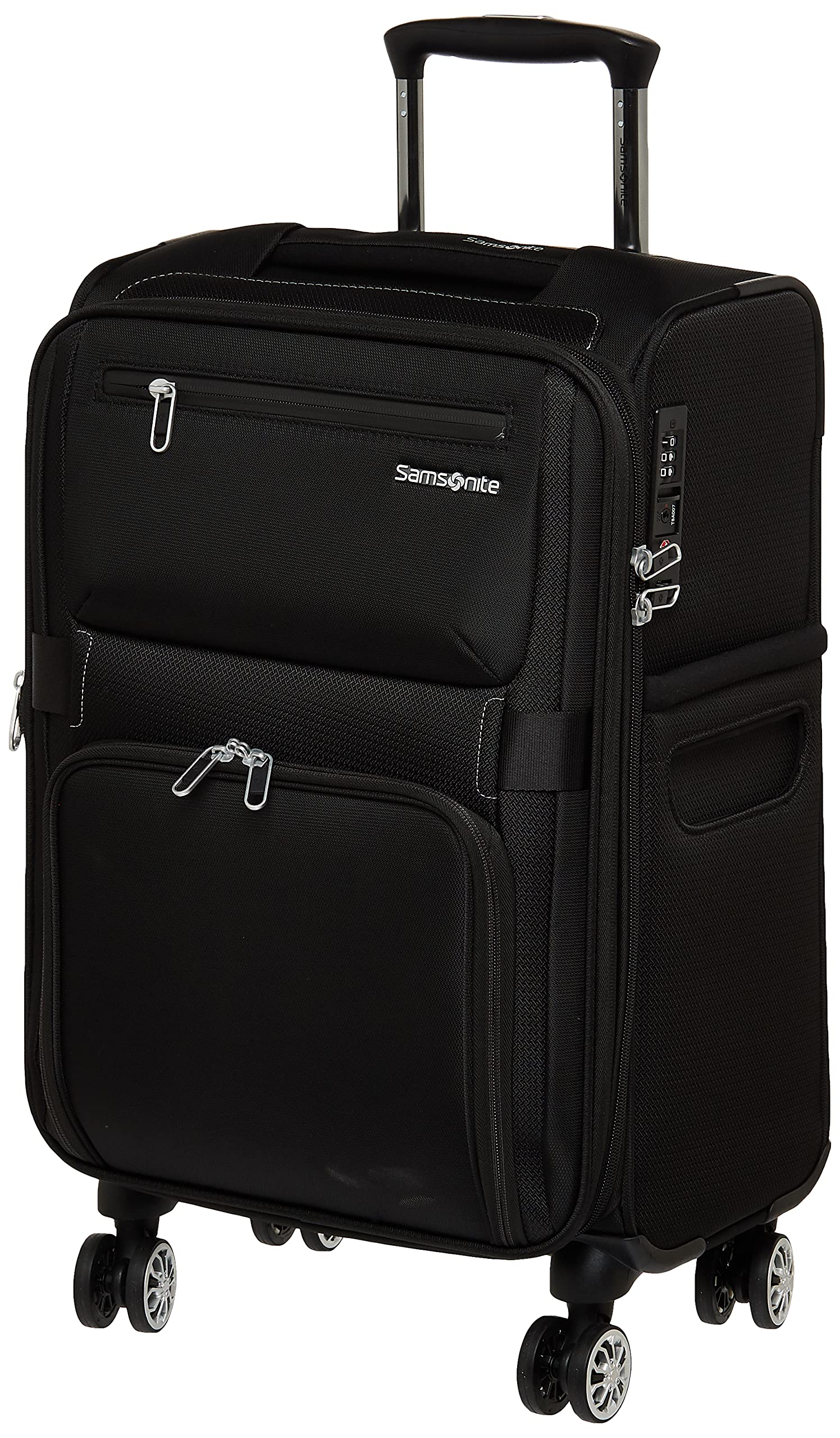 

Чемодан-переноска MOMENTUS Spinner 39 л 55 см расширяемый черный [Samsonite] 55/20 2,8 кг ручная кладь чёрный