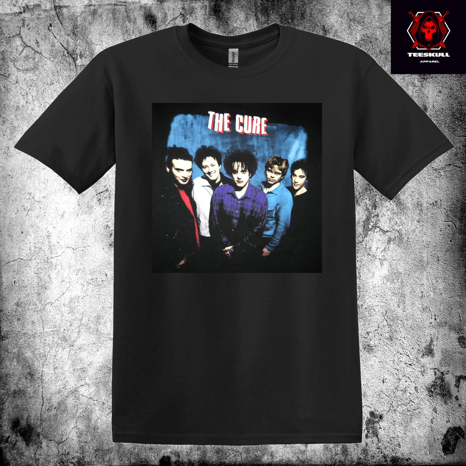 26 The Cure 80s Rock Band Tee Heavy Cotton Unisex T-SHIRT S-3XL Unisex T-Shirt L