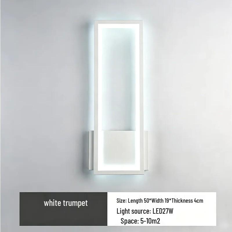 Modern LED Wall Lamp: Sleek Design for Bedroom, Living Room, and Hallway