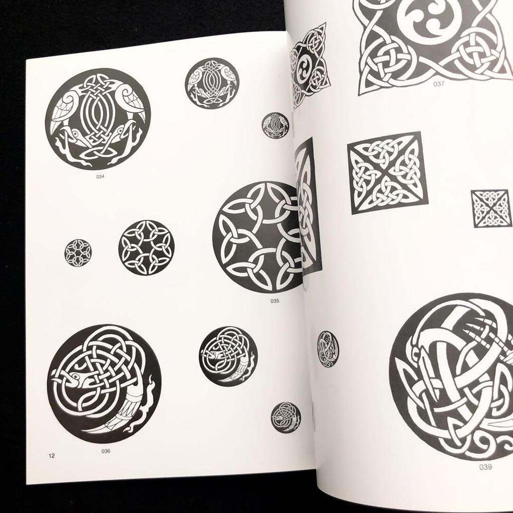 [USED] Celtic pattern design collection "Ready-to-Use Celtic Designs