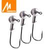 MEREDITH Jig Head 1g 2g 3g 4g 5g 7g 8g 10g 12g 14g 22g Cap cârlig Jig cârlig de pescuit Jig Stiuca Accesorii pentru pește
