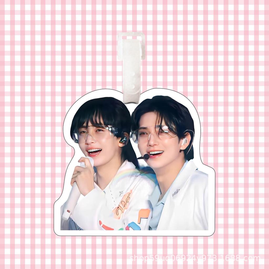 Yoon Jeonghan Seventeen Luggage Tag Keychain Ornament