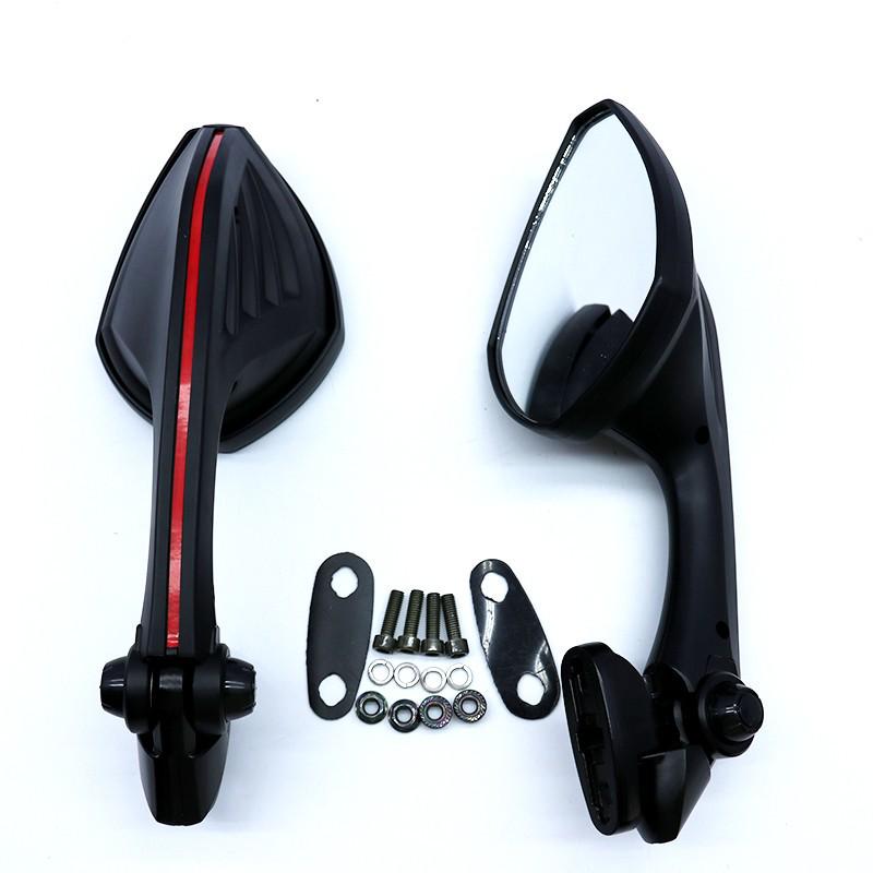 Backspegel för TMAX530, CBR400R, FZ1 Fazer och Ninja250-modeller