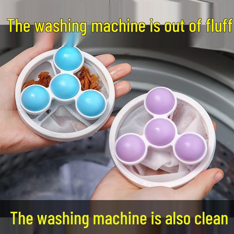 Washing Machine Hair Remover Filter Ball - Laundry Cleaning Gyro Ball