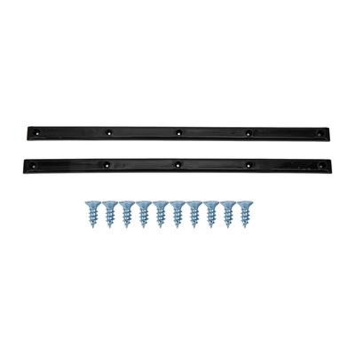 Rib Bones Rails Wear Resistant Durable Stable Flexible Glossy Appearance Longboard Rails Ribs BonesBlack