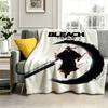 Bleach Flannel Blanket Warm Soft Halloween Christmas Couch Warm Cozy Decorative Decor Gift for All Season