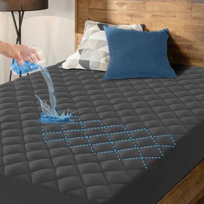 Waterproof Mattress Protector Fitted Sheet, 1 Piece Only, Dust & Stain Resistant, Urine Isolation, No Pillow Covers, Minimalist Bedding