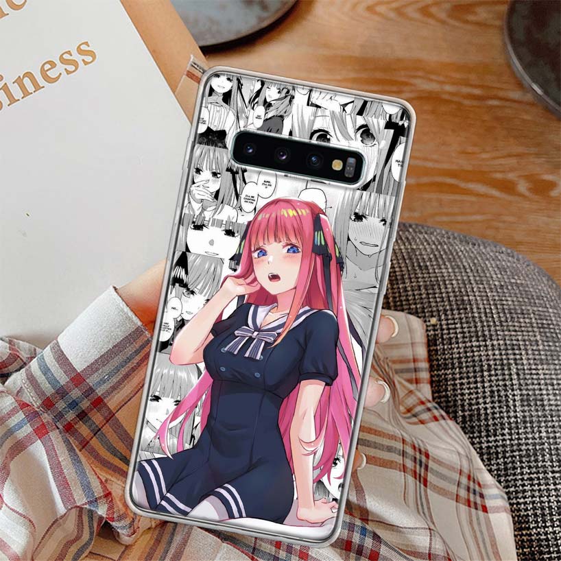 

Nino Nakano Anime Phone Case For Samsung Galaxy S26 Ultra S23 S24 S25 Edge S20 FE S21 S22 Plus Soft Print Shell Cover Fundas Gal Samsung S25 Ultra