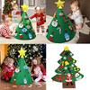 Adorable Diy 3d Cone Felt Christmas Tree Ideal For Toddler's Festive Decorations