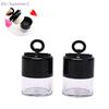 10g Portable Plastic Empty Loose Powder Box Makeup Jar Container with Puff