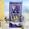 Bluey Customized Name Beach Towel Super Soft & Absorbent Suitable for Swimming Gym Camping Yoga Vacation