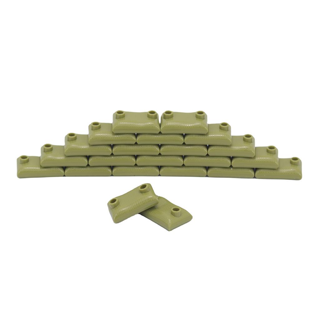 Parts Small Particles Building Block Sandbag Parts Building Block Base Scene Building Block Accessories Ornament