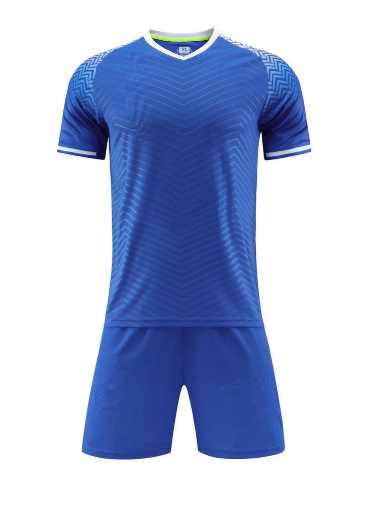 Fußballtrikot-Sets, Sportwettkampf-Trainings-Teamuniformen für Herren und Damen, Uniformen für Erwachsene und Kinder, dünne atmungsaktive Fußballtrikots