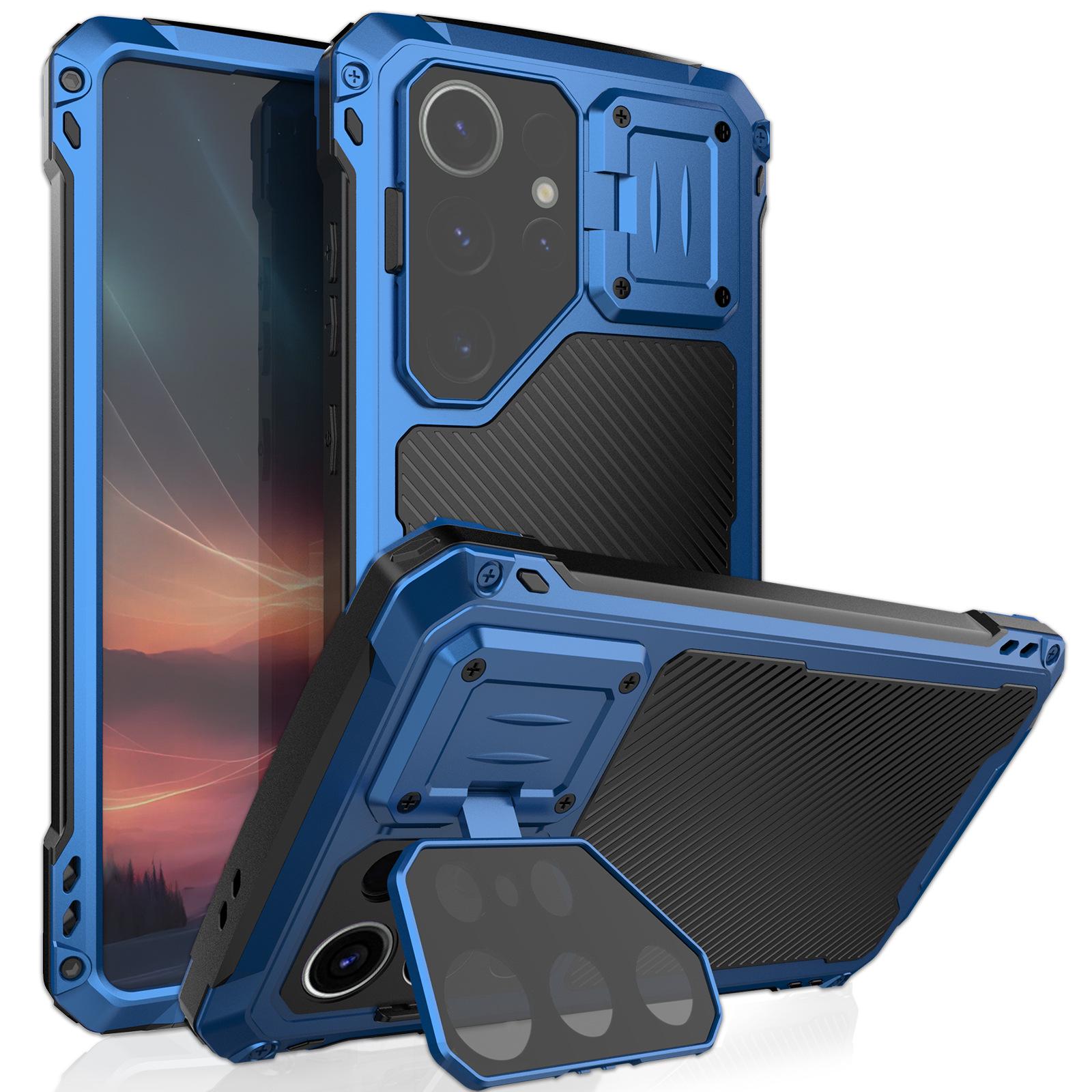 

Samsung S24 Ultra Silver Shield Magnetic Phone Case - Drop-proof & Protective. Samsung S24 Ultra синий